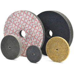 Superior Abrasives - Deburring Wheels; Wheel Type: Unitized ; Wheel Diameter (Inch): 3 ; Center Hole Size (Inch): 1/4 ; Abrasive Material: Silicon Carbide ; Grade: Fine ; Density: 2 - Exact Industrial Supply