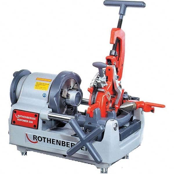 Rothenberger - Pipe Threading Machines Maximum Pipe Size Capacity (Inch): 2 Minimum Pipe Size Capacity (Inch): 1/2 - Exact Industrial Supply