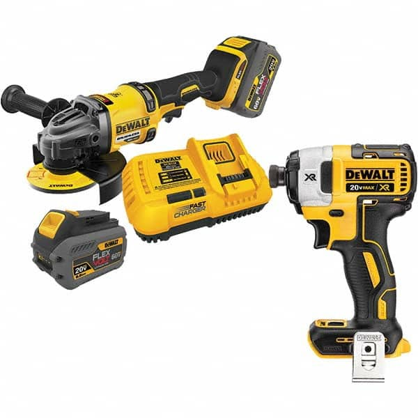 DeWALT - Angle & Disc Grinders Type of Power: Cordless Speed (RPM): 9000 - Exact Industrial Supply