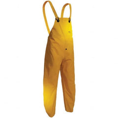 OnGuard - Size 4XL Yellow Rain Bib Overall - Exact Industrial Supply