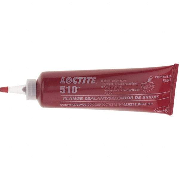 Loctite - 250 mL Tube Dimethacrylate Ester Caulk/Sealant - 510 250ML HIGH TEMP L LOCTITE GSKTELMNATOR - Exact Industrial Supply