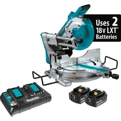 Makita - Miter Saws Bevel: Double Sliding: Yes - Exact Industrial Supply