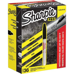 Sharpie - Markers & Paintsticks Type: Permanent Color: Black - Exact Industrial Supply