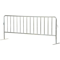 Vestil - Railing Barriers Type: Barricades Length (Inch): 98-5/16 - Exact Industrial Supply