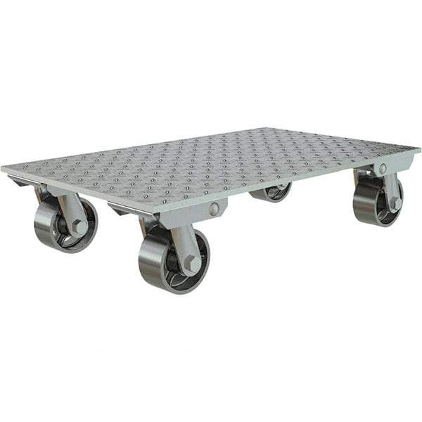 Vestil - 2,800 Lb Capacity Aluminum Dolly - 27" Long x 16" Wide - Exact Industrial Supply