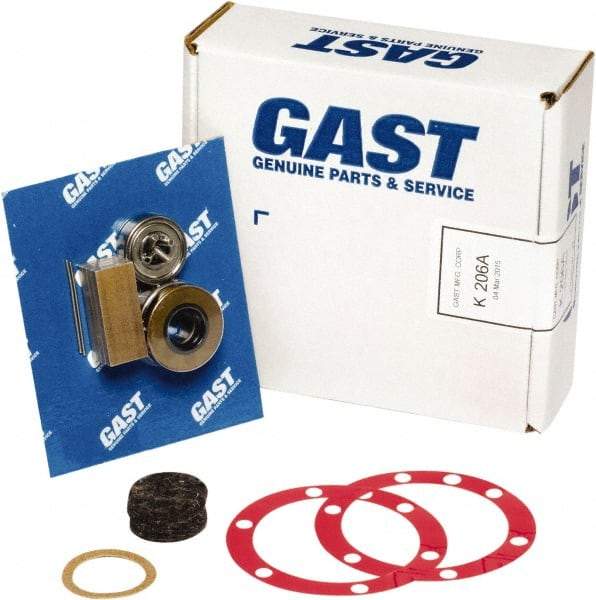 Gast - Air Actuated Motor Accessories Type: Repair Kit For Use With: 4AM-NRV-130 & 4AM-ARV-119 - Exact Industrial Supply