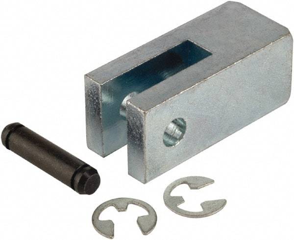 ARO/Ingersoll-Rand - Air Cylinder Rod Clevis - For 1-3/4, 2 & 2-1/2" Air Cylinders, Use with ARO/Ingersoll Rand Silverair Cylinders - Exact Industrial Supply
