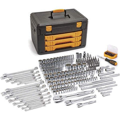 GearWrench - Combination Hand Tool Sets Tool Type: Master Mechanics Tool Set Number of Pieces: 243 - Exact Industrial Supply