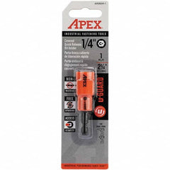 Apex - 1/4" Hex Quick Release Bit Holder - Exact Industrial Supply