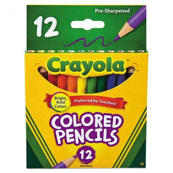 Crayola - Pens & Pencils Type: Colored Pencil Color: Assorted - Exact Industrial Supply