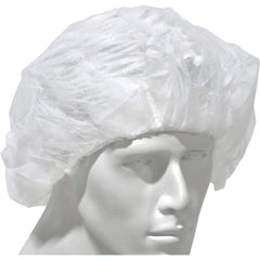 Disposable Beard Covers, Bouffants & Hairnets; Product Type: Bouffant; Type: Latex Free; Size: 28 in; Material: Polypropylene