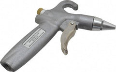 Guardair - 120 Max psi Whisper Jet Pistol Grip Blow Gun - 1/4 NPT Inlet, Aluminum - Exact Industrial Supply