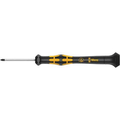 Wera - 1-47/64" Blade Length Microstix Screwdriver - 137mm OAL - Exact Industrial Supply