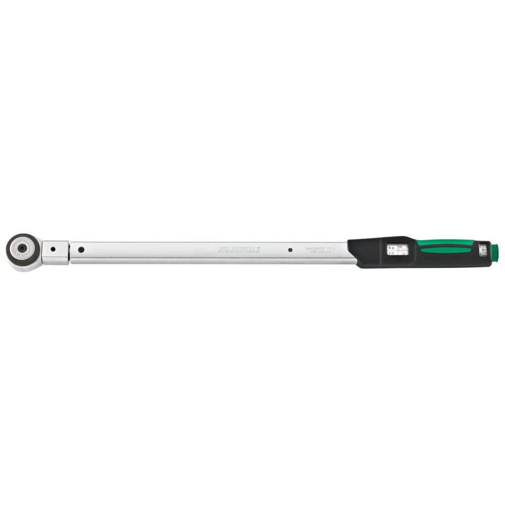 Torque Wrenches; Wrench Type: Quick Release; Drive Type: Square Drive; Torque Measurement Type: Foot Pound; Nm; Minimum Torque (Ft/Lb): 60.00; Maximum Torque (Ft/Lb): 300.00; Overall Length (Decimal Inch): 25.9000; Head Type: Reversible Ratcheting; Fixed;