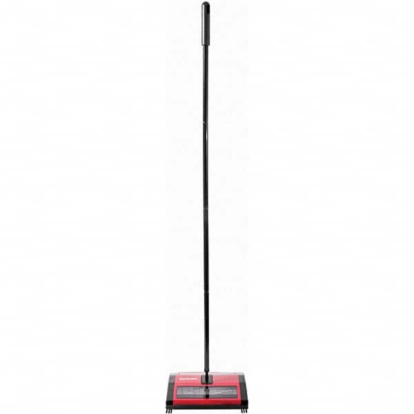 9-1/2″ Dual Brush Sweeper Manual, Rubber Wheels, Rubber Bristles