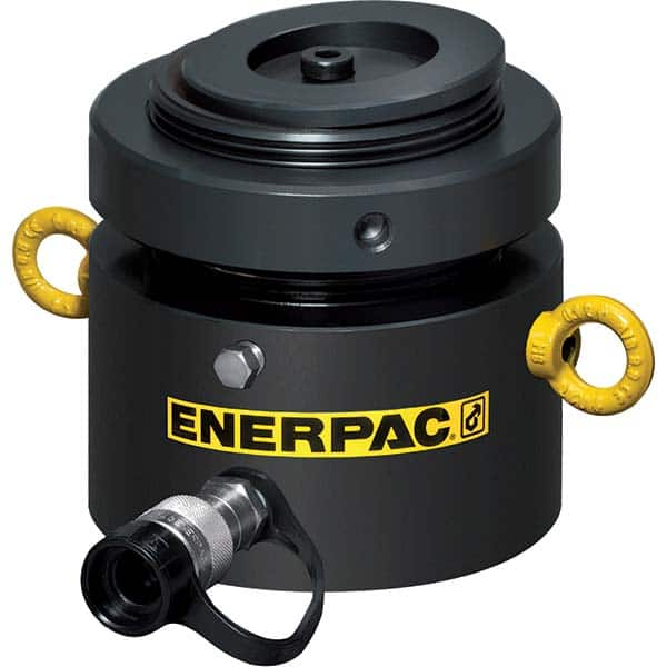 Enerpac - Compact Hydraulic Cylinders Type: Single Acting Mounting Style: Base Mounting Holes - Exact Industrial Supply