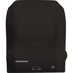 PRO-SOURCE - Hands Free, Plastic Paper Towel Dispenser - 8" x 8" Roll, Black - Exact Industrial Supply
