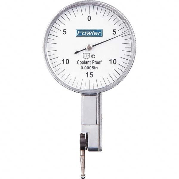 Fowler - Dial Test Indicators Maximum Measurement (Decimal Inch): 0.0300 Dial Graduation (Decimal Inch): 0.000500 - Exact Industrial Supply