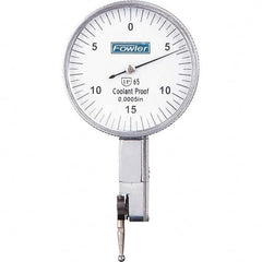 Fowler - Dial Test Indicators Maximum Measurement (Decimal Inch): 0.0300 Dial Graduation (Decimal Inch): 0.000500 - Exact Industrial Supply