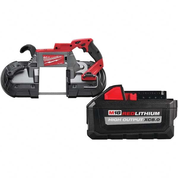 Milwaukee Tool - Cordless Portable Bandsaws Voltage: 18 Battery Chemistry: Lithium-Ion - Exact Industrial Supply