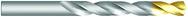 45/64 High Speed Steel- Bright with TiN Tip - 118° Split Point - Jobber Length Drill - Exact Industrial Supply