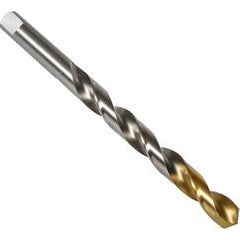 9.5MM HSS JOBBER DRILL-TIN - Exact Industrial Supply