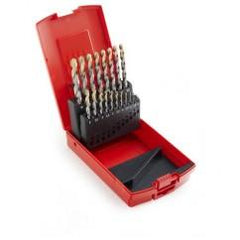 6-10X1 MM JL DRILL SET BRT/TIN TIP - Exact Industrial Supply