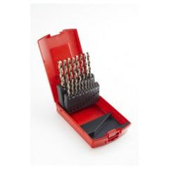 27 PC CO JOBBER DRILL SET - Exact Industrial Supply