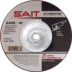 7 × 1/4 × 5/8-11 ALUM GRINDING WHL - Exact Industrial Supply
