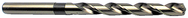 45/64 Dia. - 9-1/2" OAL - Black Oxide - HSS - Standard Taper Length Drill - Exact Industrial Supply