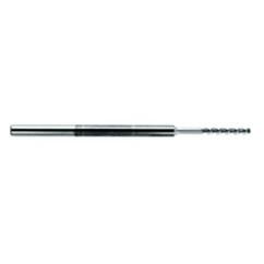 1/64" Dia. -  2-1/2" OAL - Extra Reach-  Ball Nose-AD-Carbide End Mill - 3FL - Exact Industrial Supply