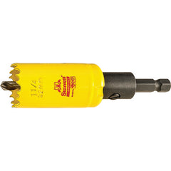 ‎1-1/4″ Bi-Metal Deep Cut Hole Saw - Starrett with Arbor - Exact Industrial Supply