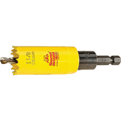 ‎1-1/8″ Bi-Metal Deep Cut Hole Saw - Starrett with Arbor - Exact Industrial Supply