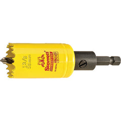 ‎1-3/8″ Bi-Metal Deep Cut Hole Saw - Starrett with Arbor - Exact Industrial Supply