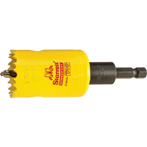 ‎1-9/16″ Bi-Metal Deep Cut Hole Saw - Starrett with Arbor - Exact Industrial Supply