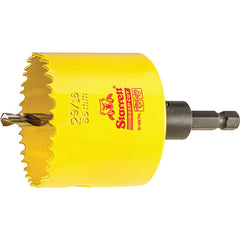 ‎2-9/16″ Bi-Metal Deep Cut Hole Saw - Starrett with Arbor - Exact Industrial Supply