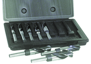 8 Pc. HSS Reduced Shank Drill Set - Exact Industrial Supply