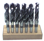 13 Pc. Cobalt Reduced Shank Drill Set - Exact Industrial Supply