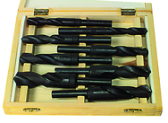 8 Pc. HSS Reduced Shank Drill Set - Exact Industrial Supply