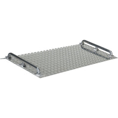 Alum Tread Plate Mini Dockboard 700 lb - Exact Industrial Supply
