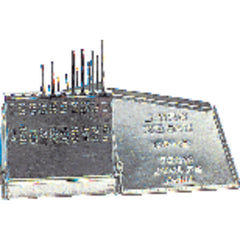 20 Pc. HSS Jobber Drill Set - Exact Industrial Supply