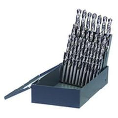 26 Pc. A - Z Letter Size Cobalt Surface Treated Jobber Drill Set - Exact Industrial Supply