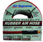 1/2 x 25' Hose with 1/2 NPT Fittings - Exact Industrial Supply