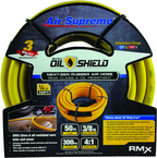 1/2" x 50' Oil Sheild Rubber Air Hose - Exact Industrial Supply
