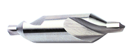 Size 8; 5/16 Drill Dia x 3-1/2 OAL 60° M42 Combined Drill & Countersink - Exact Industrial Supply
