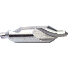 ‎#4 × 2-1/8″ OAL 60 Degree HSS Plain Combined Drill and Countersink Bright Series/List #1495 - Exact Industrial Supply