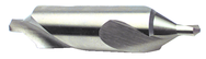 Size 18; 1/4 Drill Dia x 3-1/2 OAL 60° HSS Combined Drill & Countersink - Exact Industrial Supply