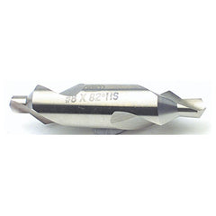 #3 × 2″ OAL 90 Degree HSS Plain Combined Drill and Countersink Uncoated - Exact Industrial Supply