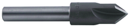1 82° 4 Flute High Speed Steel Countersink-Uncoated - Exact Industrial Supply