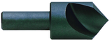 1/2 Size-1/4 Shank-82° Single Flute Countersink - Exact Industrial Supply